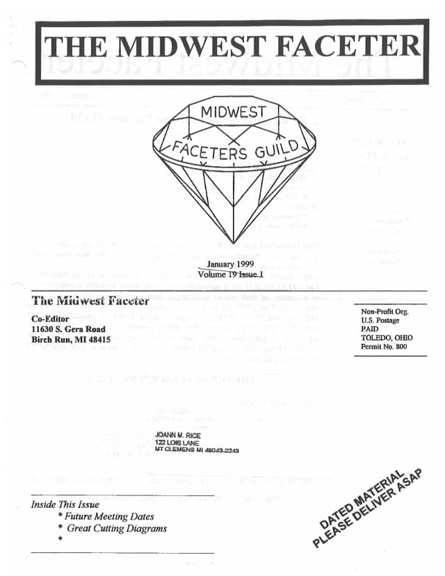 January 1999 cover