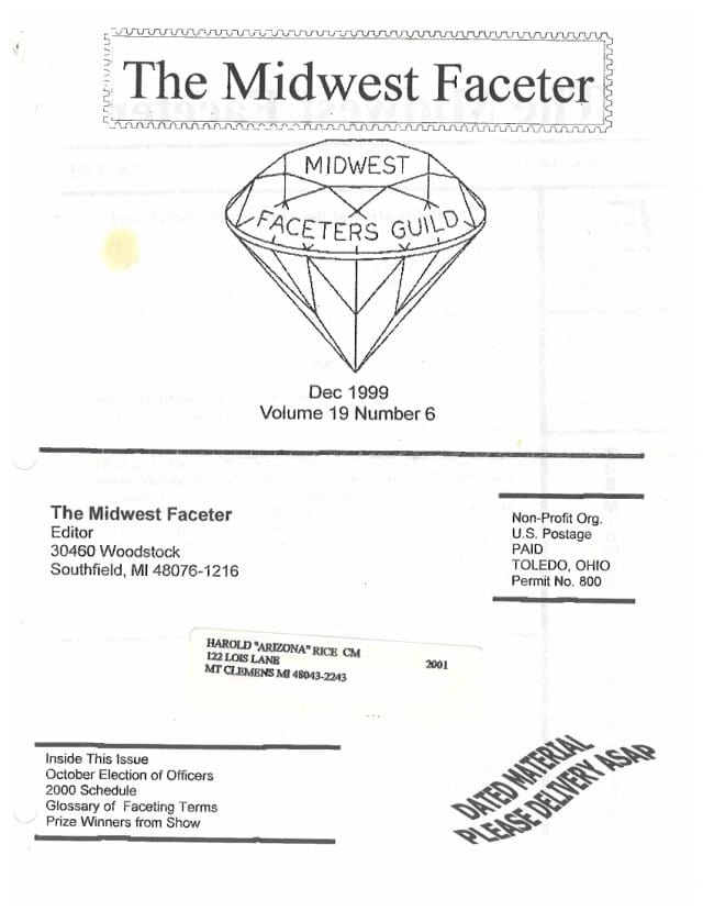 December 1999 cover