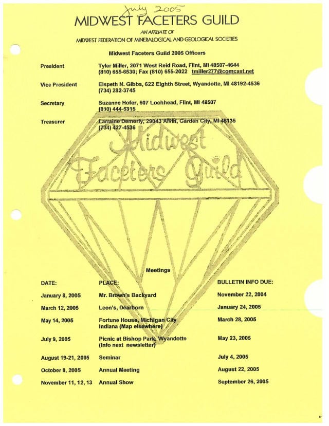January 2005 (C) cover