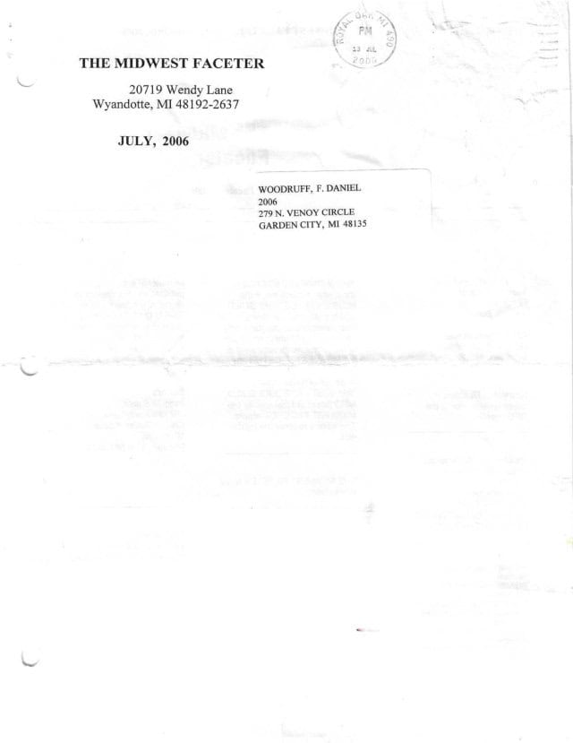 July 2006 cover