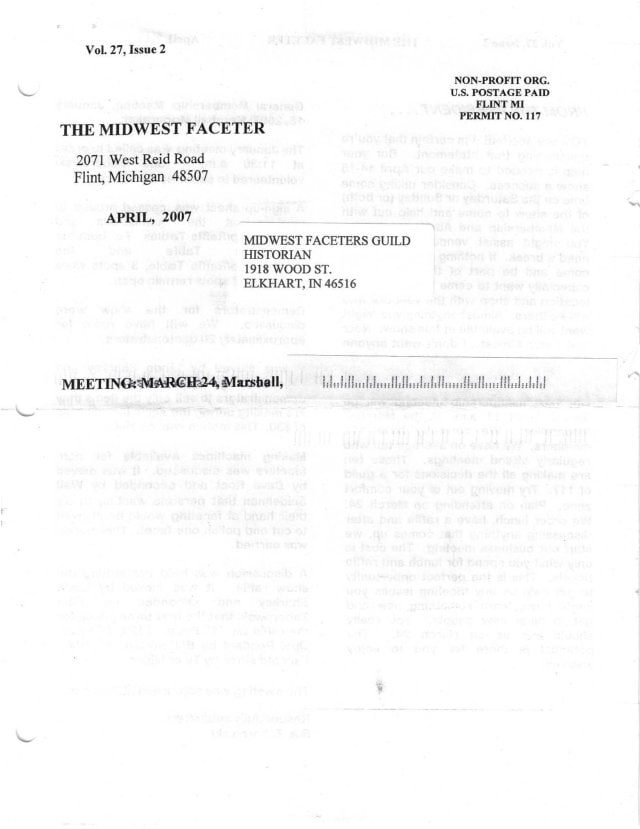 April 2007 cover