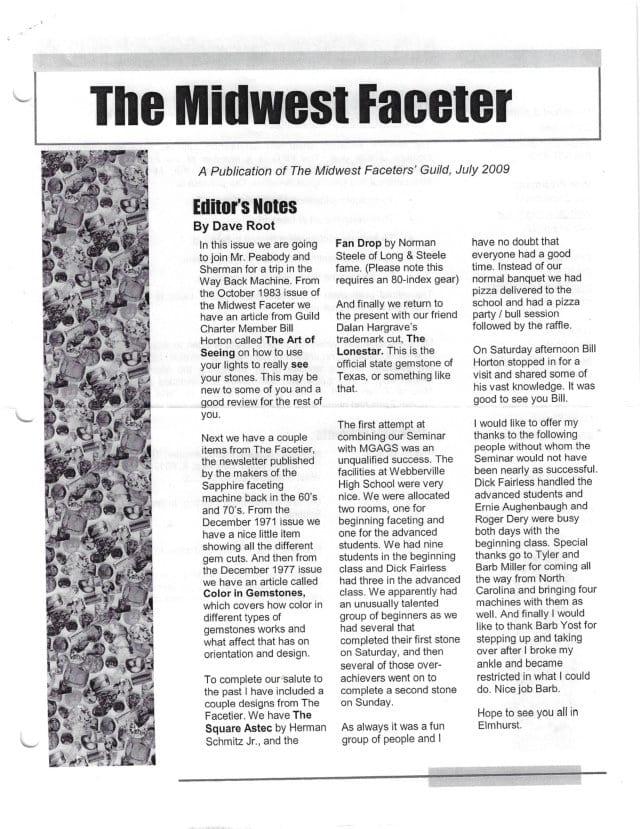 July 2009 cover
