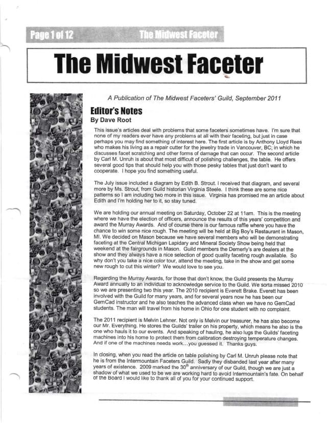 September 2011 cover
