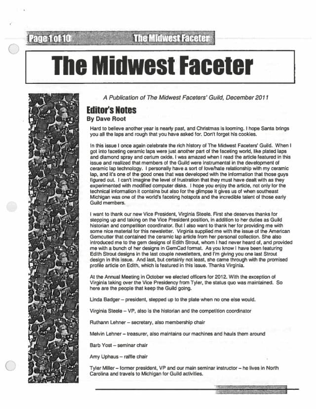 December 2011 cover